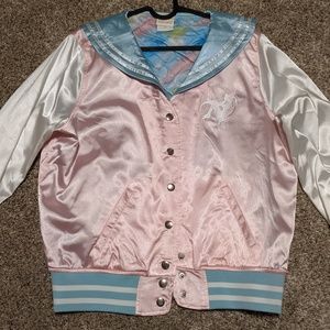 Sailor Moon satin varsity jacket Hot Topic